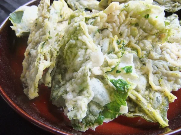 keripik bayam